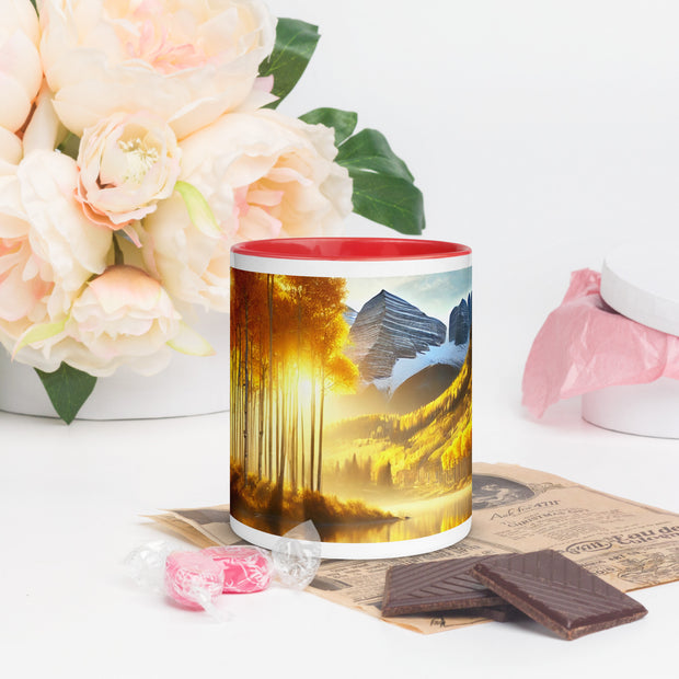 Mug with Color Inside - From Sea To Shining Art
