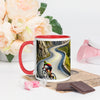 Mug with Color Inside - From Sea To Shining Art