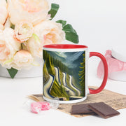 Mug with Color Inside - From Sea To Shining Art