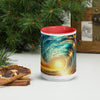 Mug with Color Inside - From Sea To Shining Art