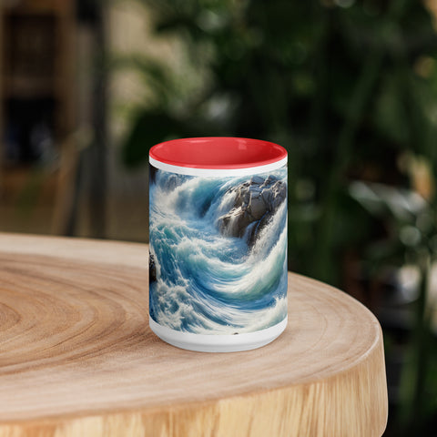 Mug with Color Inside - From Sea To Shining Art