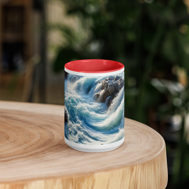 Mug with Color Inside - From Sea To Shining Art