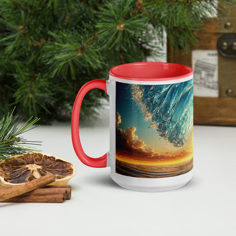 Mug with Color Inside - From Sea To Shining Art