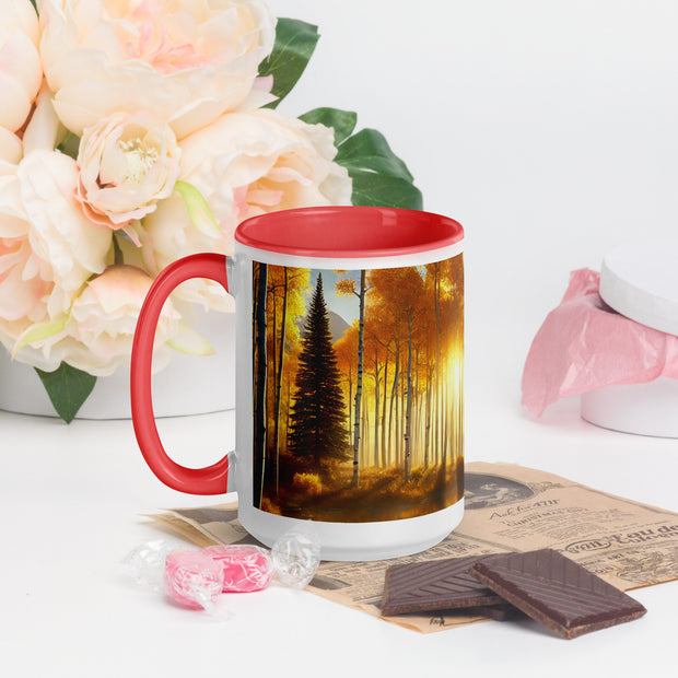 Mug with Color Inside - From Sea To Shining Art