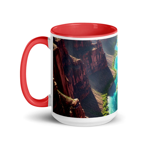 Mug with Color Inside - From Sea To Shining Art