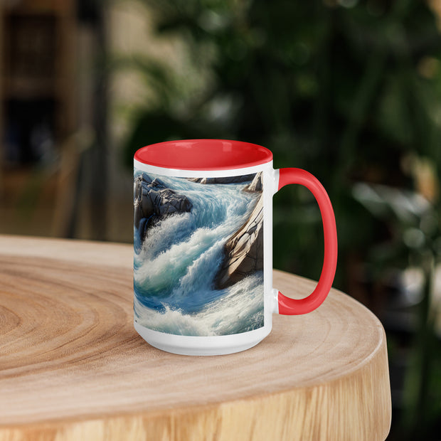 Mug with Color Inside - From Sea To Shining Art
