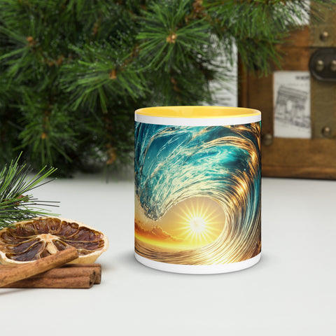 Mug with Color Inside - From Sea To Shining Art