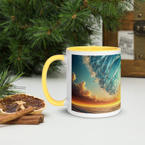 Mug with Color Inside - From Sea To Shining Art