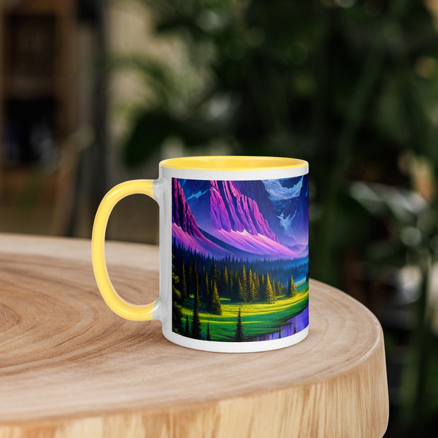 Mug with Color Inside - From Sea To Shining Art
