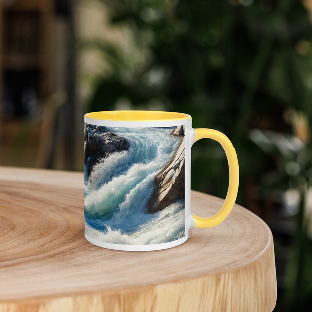 Mug with Color Inside - From Sea To Shining Art