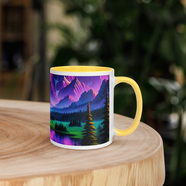 Mug with Color Inside - From Sea To Shining Art