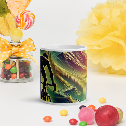 White glossy mug - From Sea To Shining Art