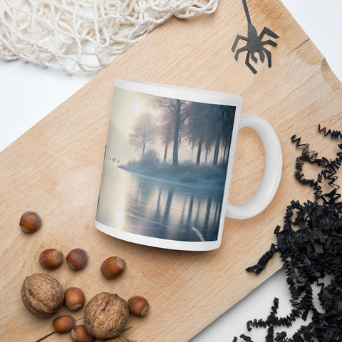 White glossy mug - From Sea To Shining Art
