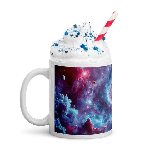 White glossy mug - From Sea To Shining Art