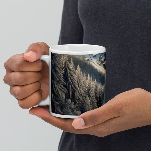White glossy mug - From Sea To Shining Art