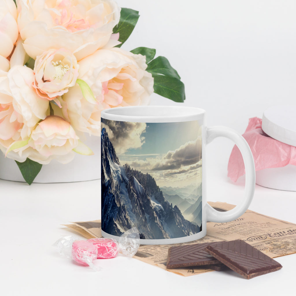 White glossy mug - From Sea To Shining Art
