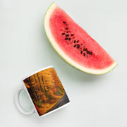 White glossy mug - From Sea To Shining Art