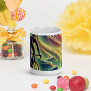 White glossy mug - From Sea To Shining Art