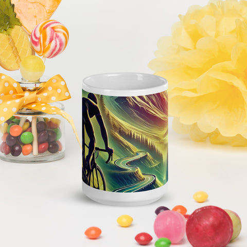 White glossy mug - From Sea To Shining Art