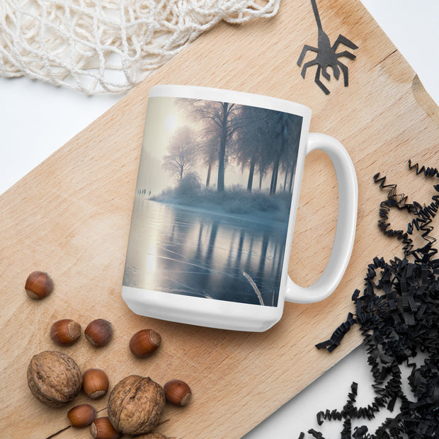 White glossy mug - From Sea To Shining Art