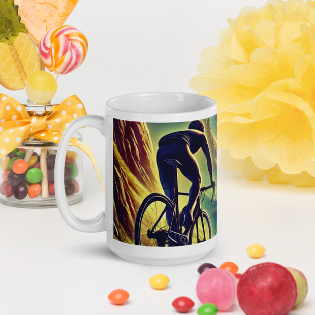 White glossy mug - From Sea To Shining Art