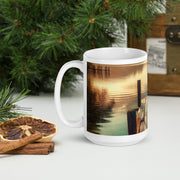 White glossy mug - From Sea To Shining Art