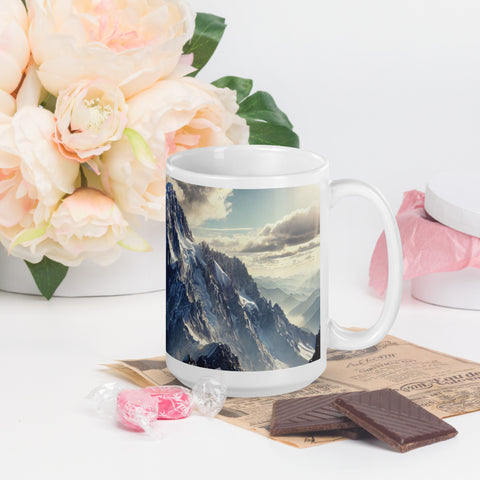 White glossy mug - From Sea To Shining Art