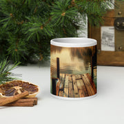 White glossy mug - From Sea To Shining Art