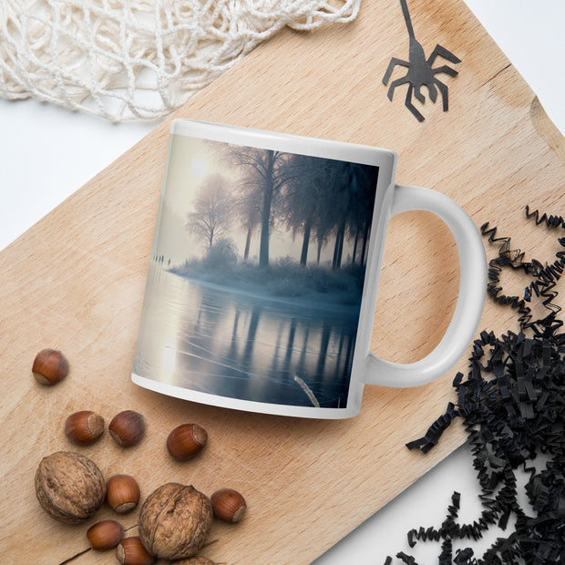 White glossy mug - From Sea To Shining Art