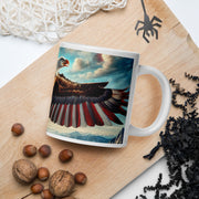 White glossy mug - From Sea To Shining Art