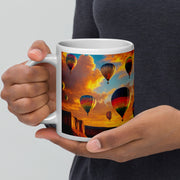 White glossy mug - From Sea To Shining Art