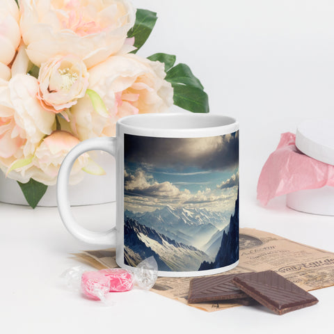 White glossy mug - From Sea To Shining Art