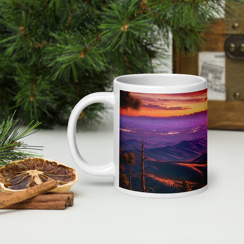 White glossy mug - From Sea To Shining Art