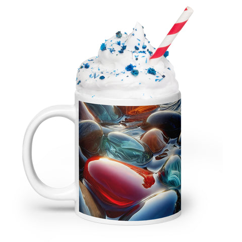 White glossy mug - From Sea To Shining Art