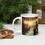 White glossy mug - From Sea To Shining Art