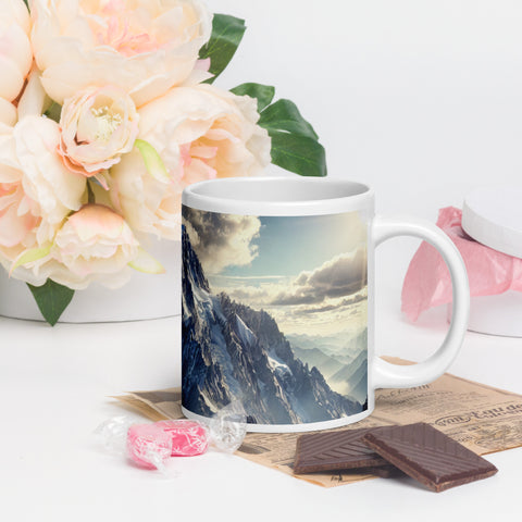 White glossy mug - From Sea To Shining Art