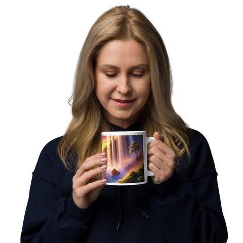 White glossy mug - From Sea To Shining Art